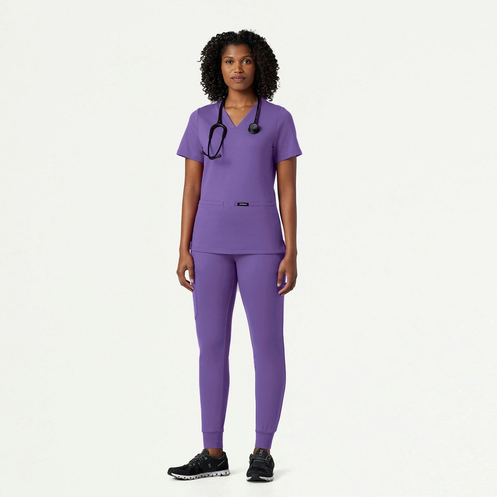 Rubi Slim ULTRAsoft Scrub Jogger - Violet - WOMEN'S PANTS - Jaanuu