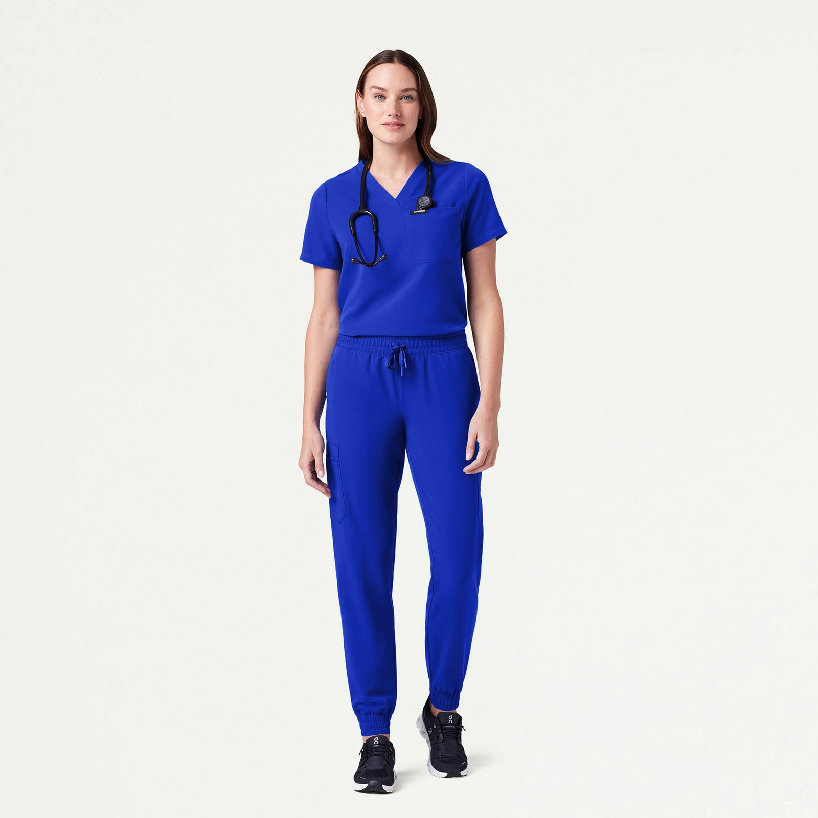 Neo Everyday Cargo Scrub Jogger - Electric Blue - WOMEN'S PANTS - Jaanuu