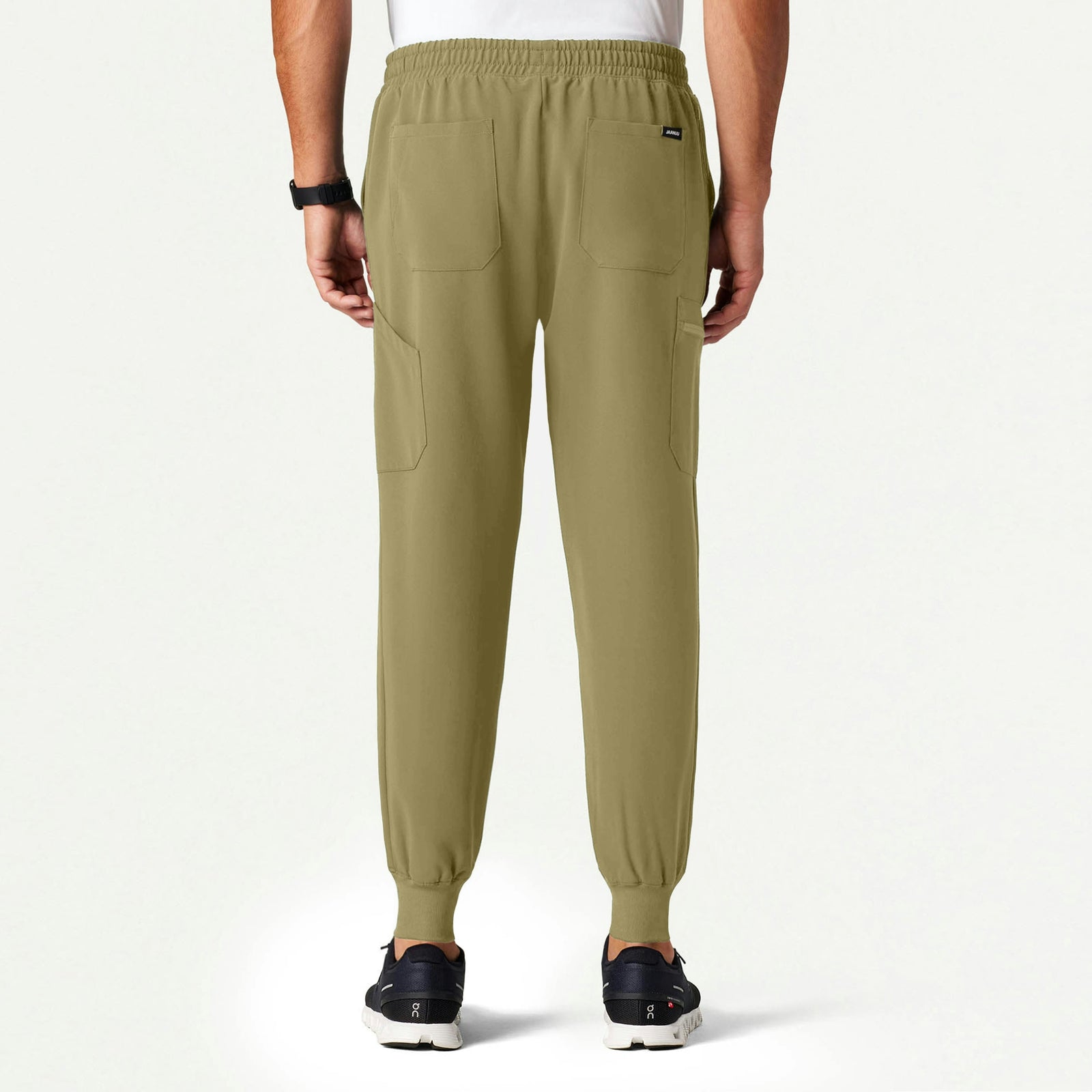 Osmo 8-Pocket Scrub Jogger - Ceramic Khaki - MEN'S PANTS - Jaanuu