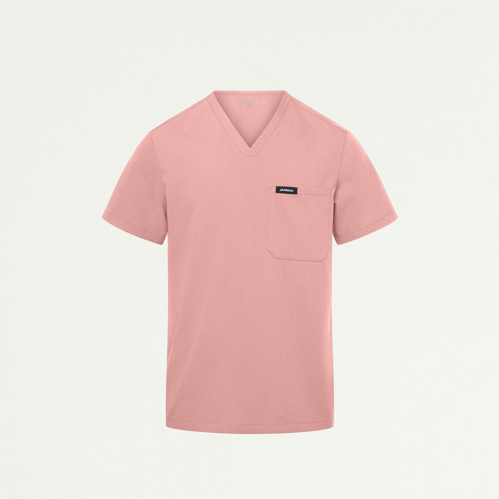 Holmes Everyday 1-Pocket Scrub Top - Mauve - MEN'S TOPS - Jaanuu