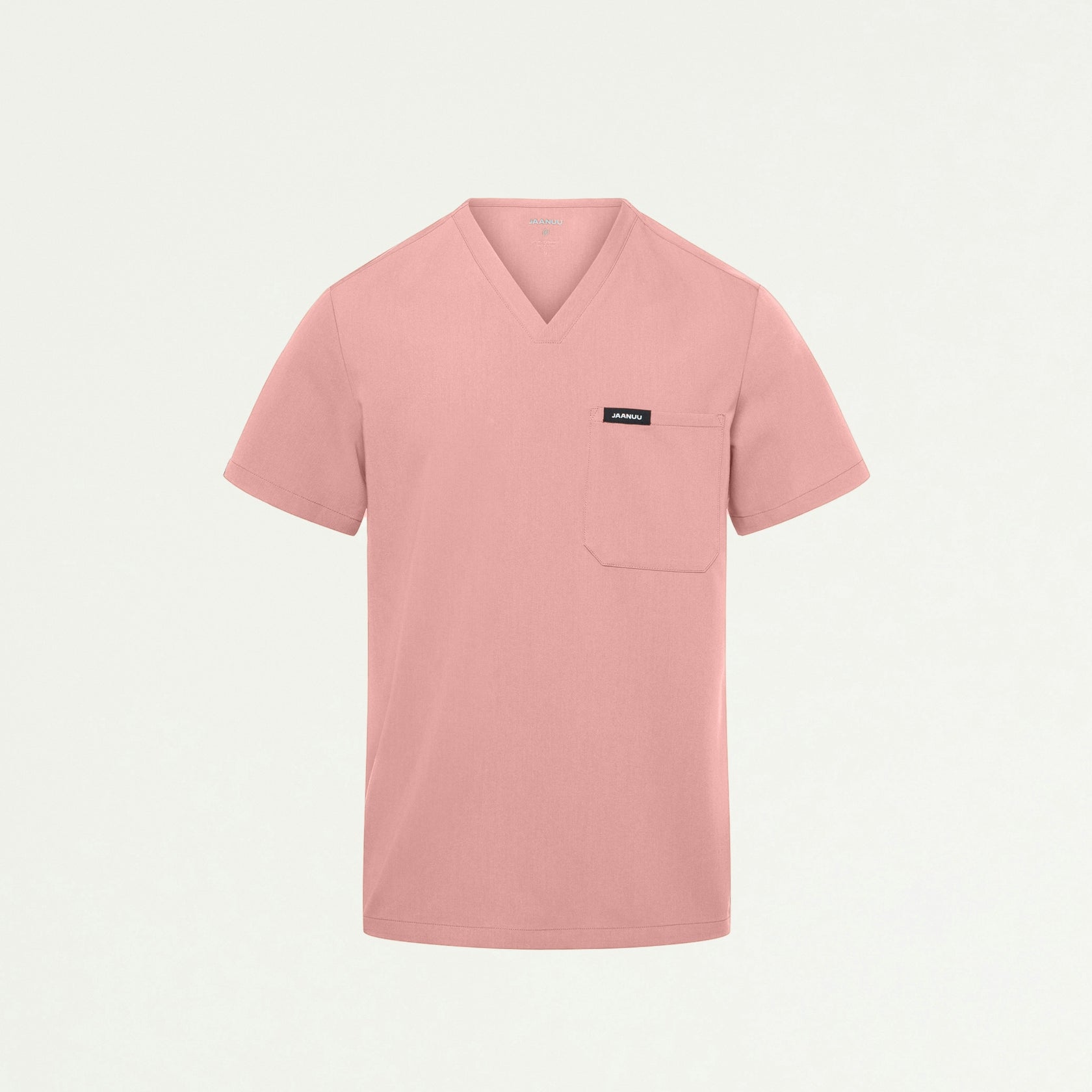 Holmes Everyday 1-Pocket Scrub Top - Mauve - MEN'S TOPS - Jaanuu