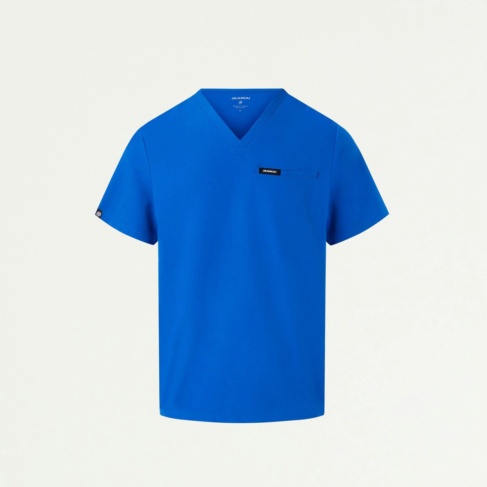 Platt 3-Pocket Scrub Top - Royal Blue - MEN'S TOPS - Jaanuu