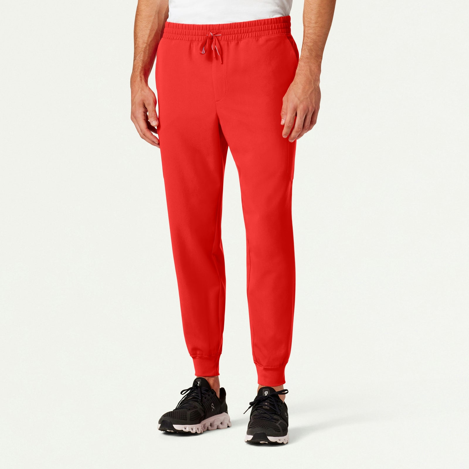 Osmo 8-Pocket Scrub Jogger - Solar Red - MEN'S PANTS - Jaanuu