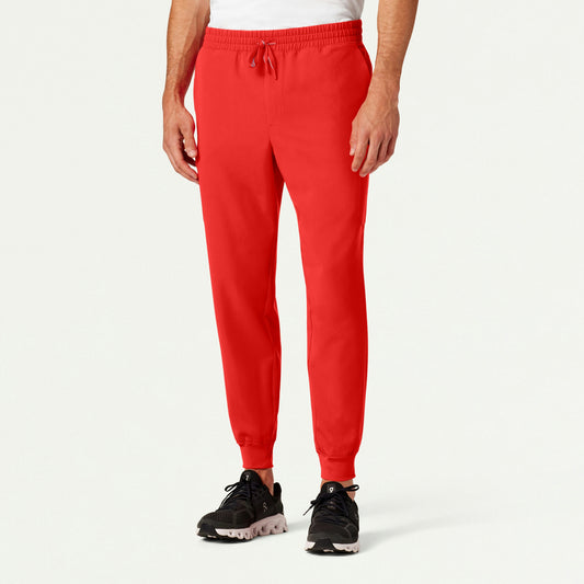 Osmo 8-Pocket Scrub Jogger - Solar Red - MEN'S PANTS - Jaanuu