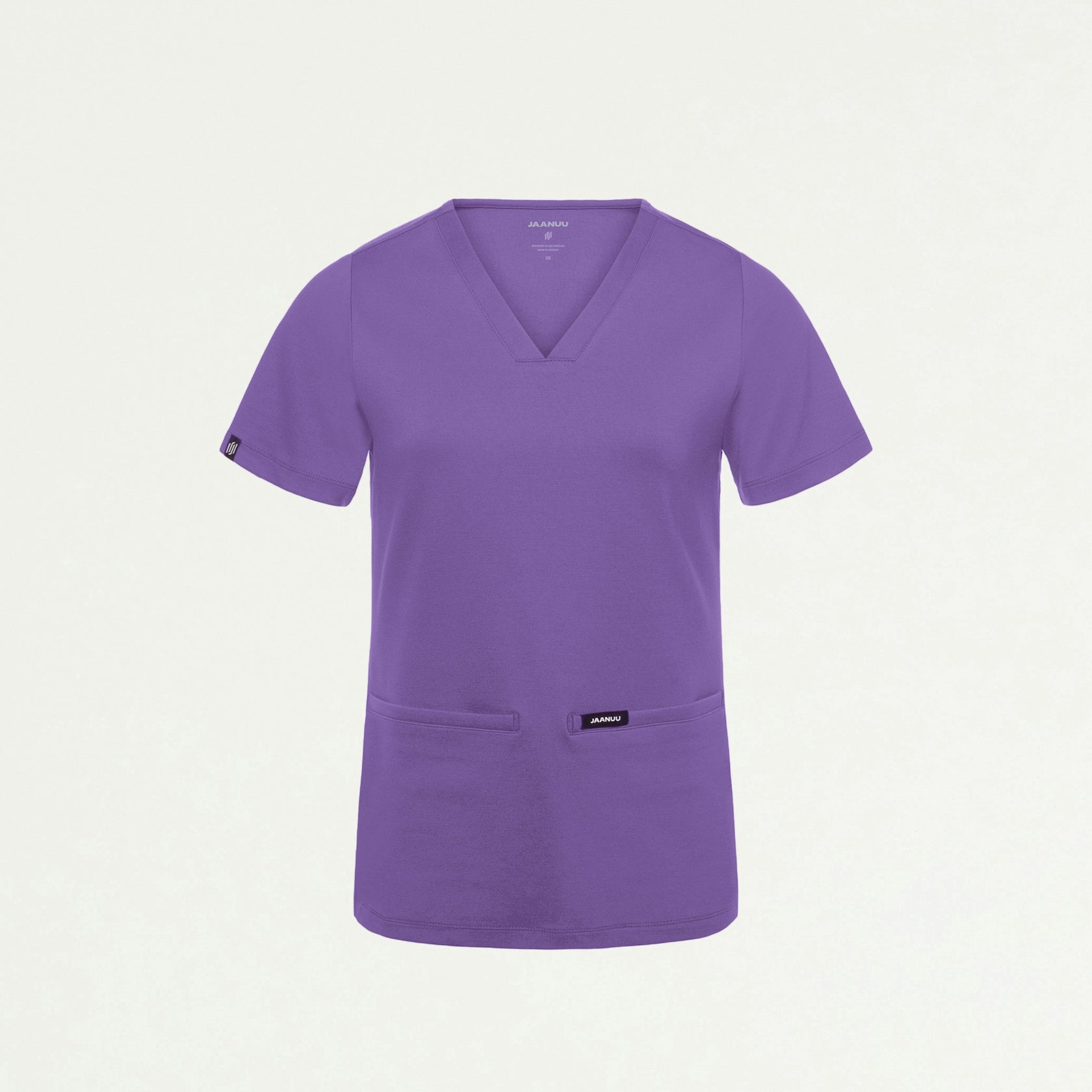 Cesi Slim ULTRAsoft Scrub Top - Violet - WOMEN'S TOPS - Jaanuu