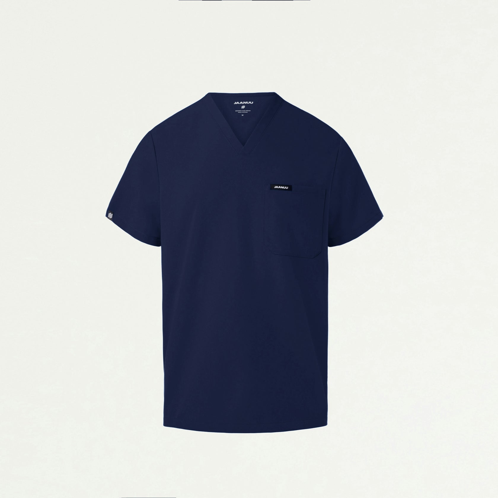 Holmes Slim Everyday 1-Pocket Scrub Top - Midnight Navy - MEN'S TOPS - Jaanuu