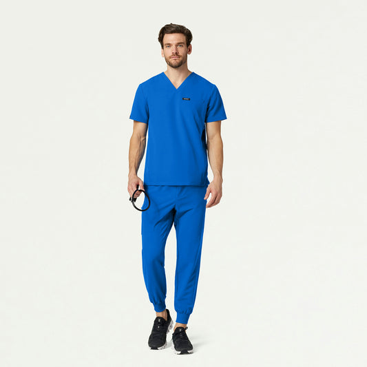 The Geiger Essential Scrub Set - Royal Blue