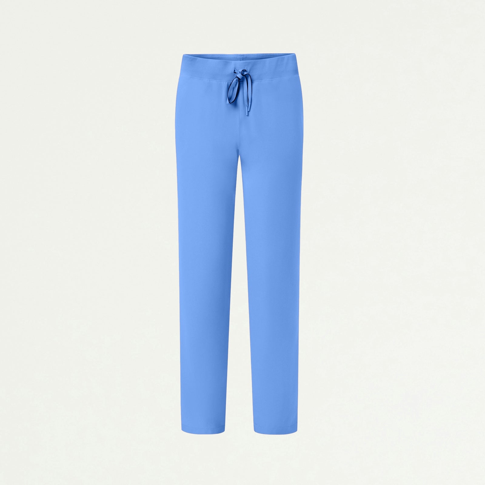 Xenos Essential Knit-Waist Scrub Pant - Ceil Blue - WOMEN'S PANTS - Jaanuu