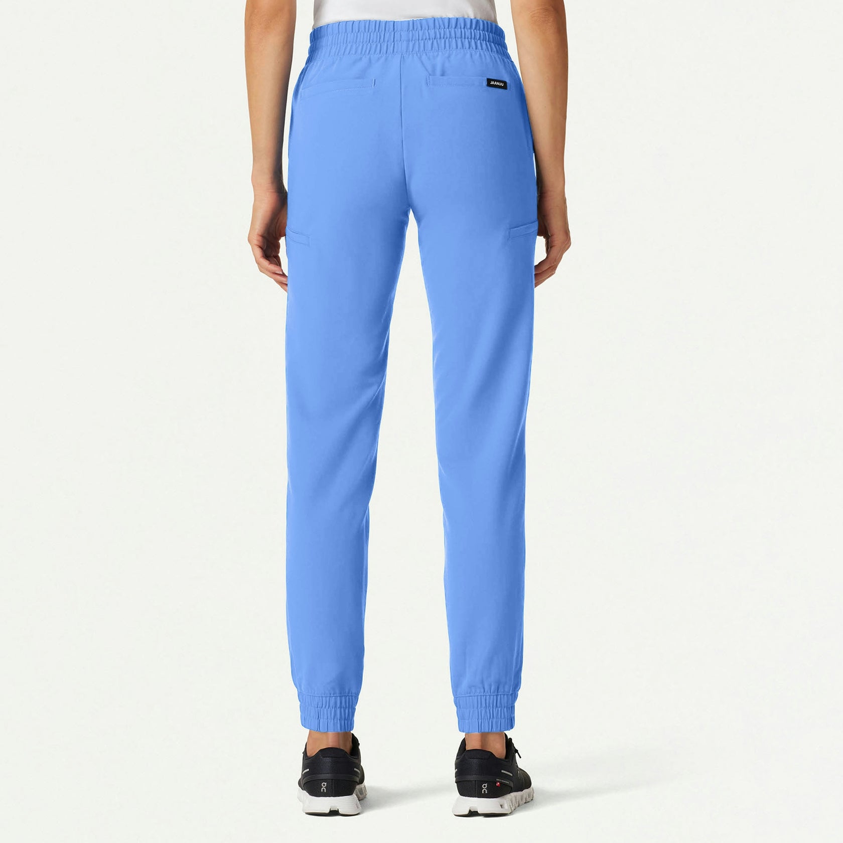 Jace Skinny On-the-Go Scrub Jogger - Ceil Blue - WOMEN'S PANTS - Jaanuu