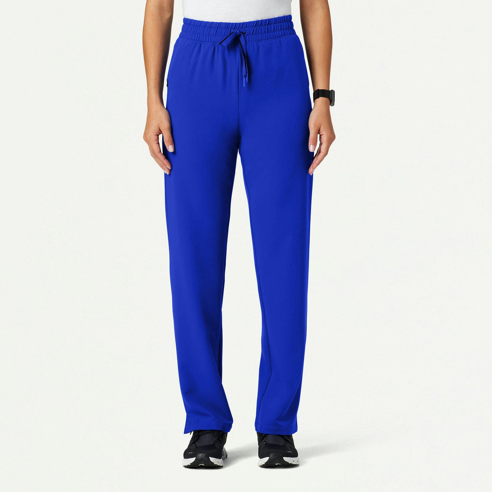 Kerr 365 High Waisted Scrub Pant - Electric Blue - WOMEN'S PANTS - Jaanuu