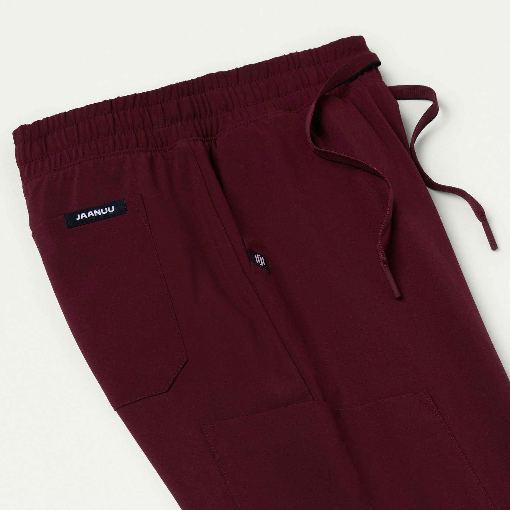 Fiora Slim ULTRAlite Scrub Jogger - Burgundy - WOMEN'S PANTS - Jaanuu