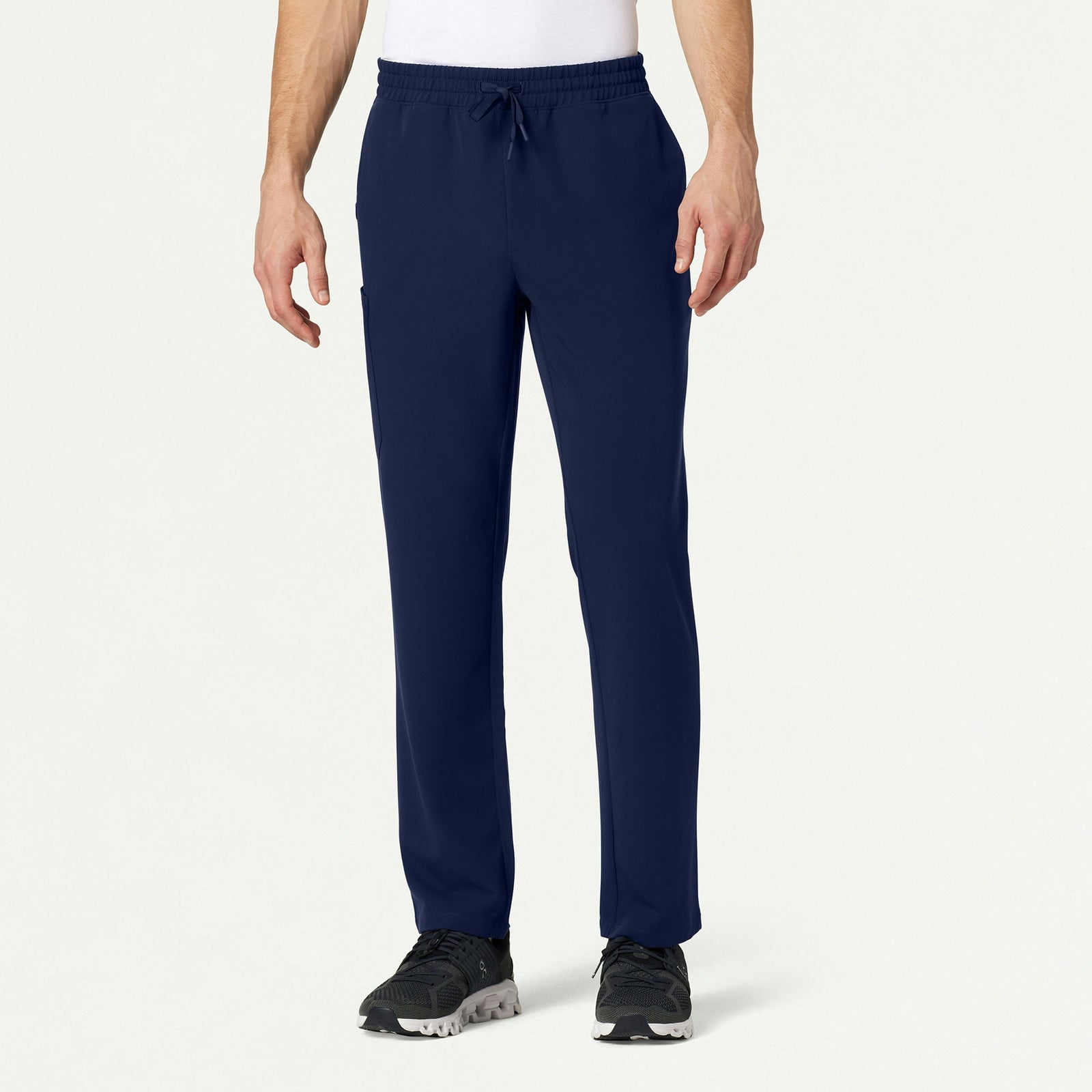 Rhodes Everyday Straight-Leg Scrub Pant - Midnight Navy - MEN'S PANTS - Jaanuu