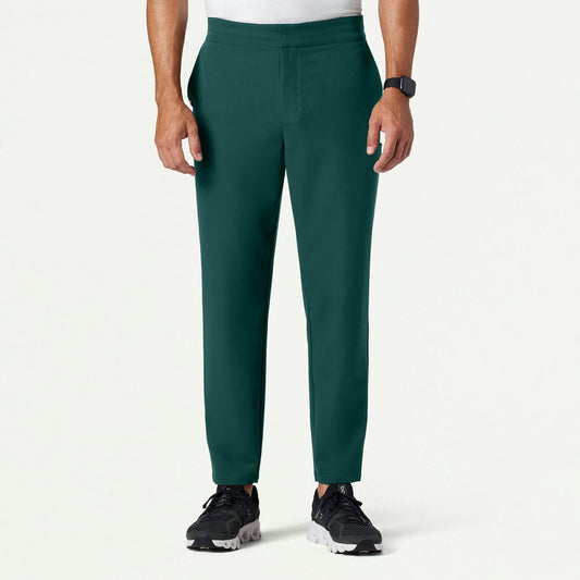 Rubin Tapered 7-Pocket Scrub Pant - Midnight Green - MEN'S PANTS - Jaanuu