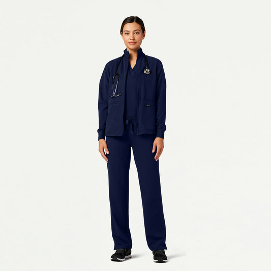 The Rodin Jacket Scrub Set - Midnight Navy