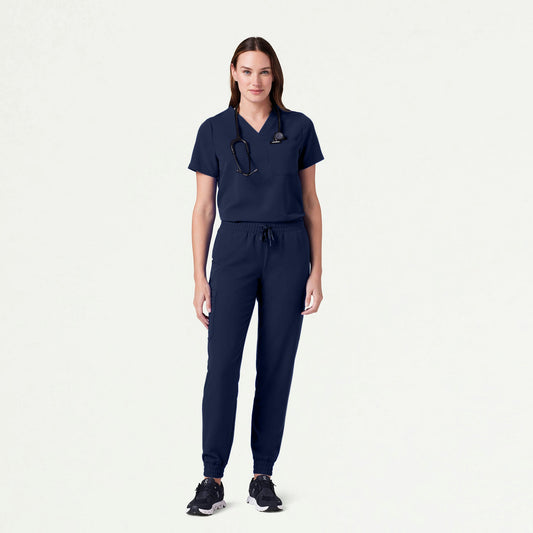 The Ryla Essential Scrub Set - Midnight Navy