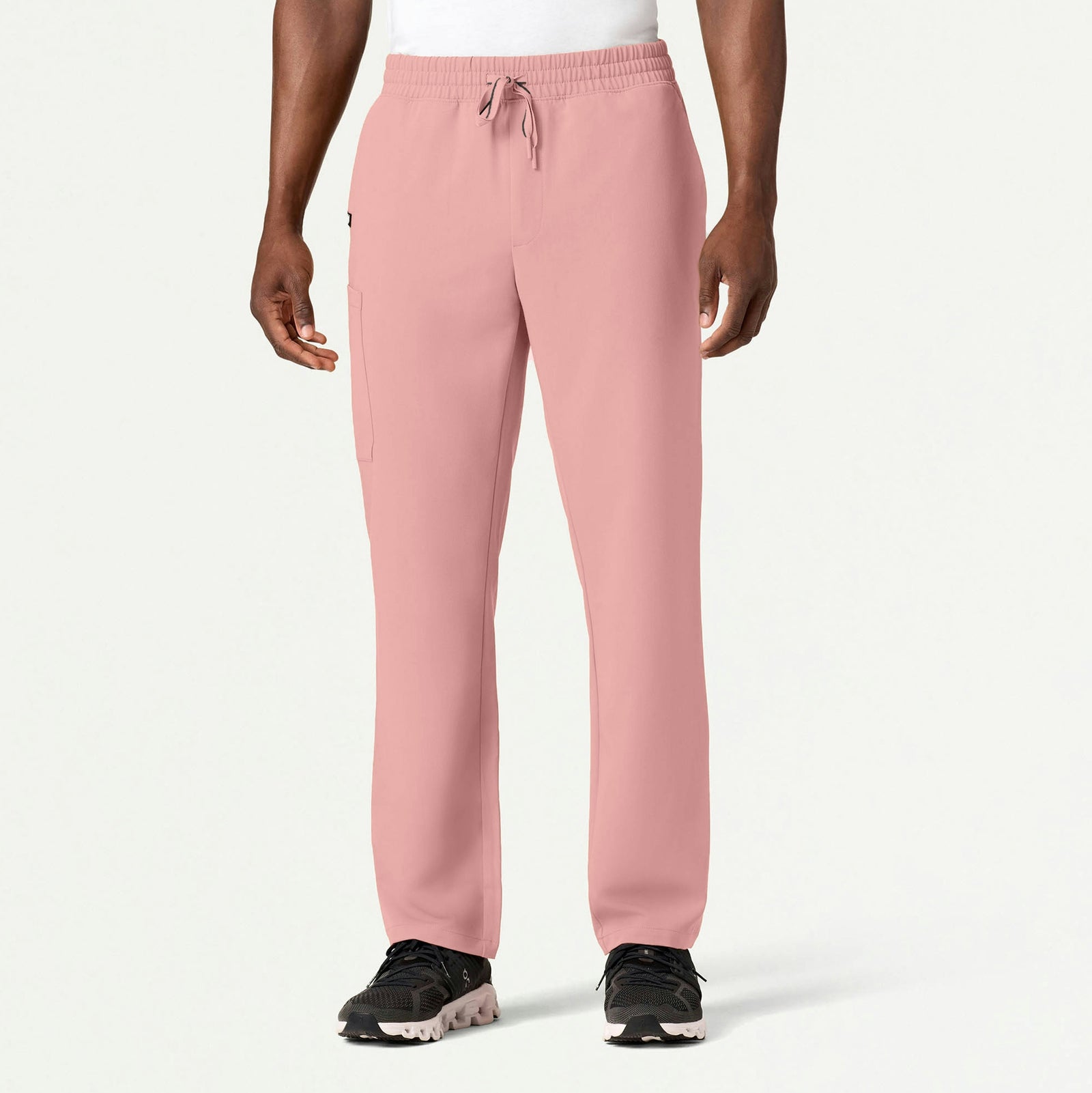 Rhodes Everyday Straight-Leg Scrub Pant - Mauve - MEN'S PANTS - Jaanuu