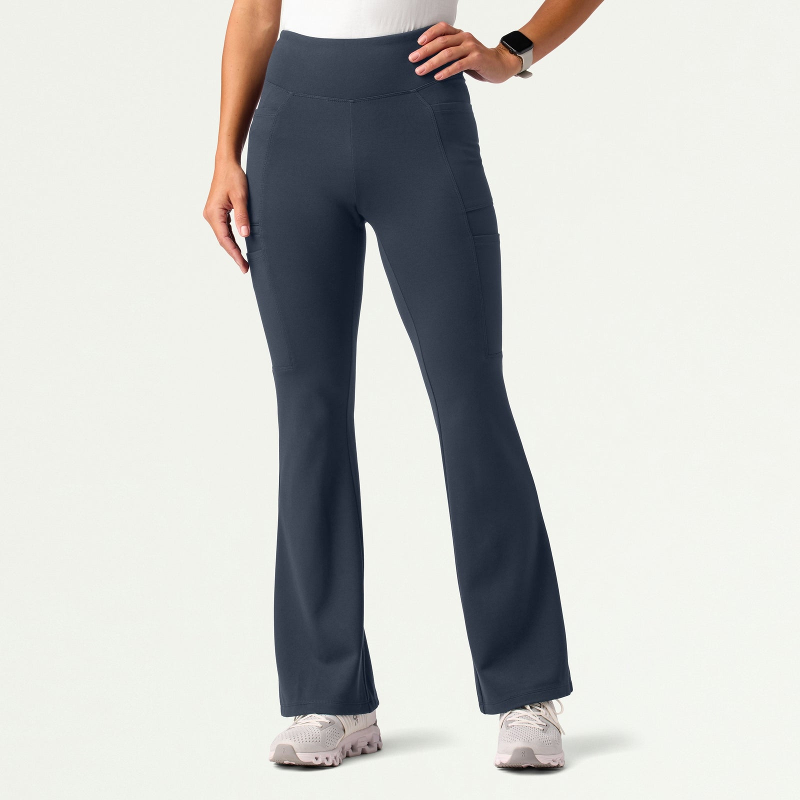 Mila ULTRAsoft Yoga Scrub Pant - Carbon Gray - WOMEN'S PANTS - Jaanuu