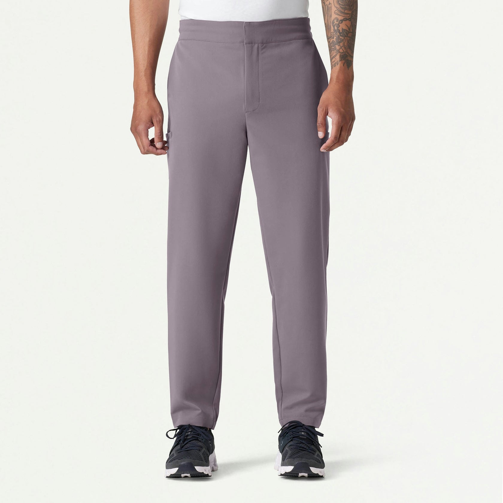 Rubin Tapered 7-Pocket Scrub Pant - Titanium - MEN'S PANTS - Jaanuu