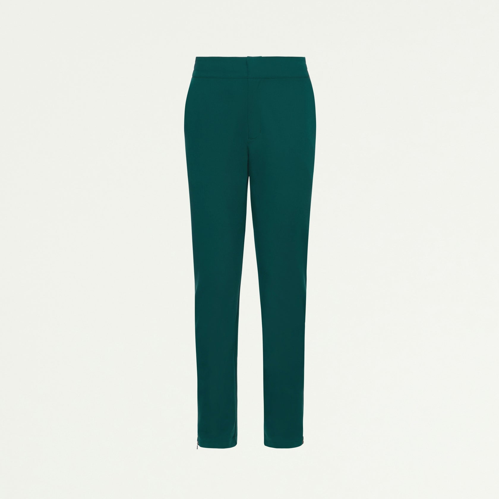 Skyler Slim Zip-Fly Scrub Pant - Midnight Green - WOMEN'S PANTS - Jaanuu